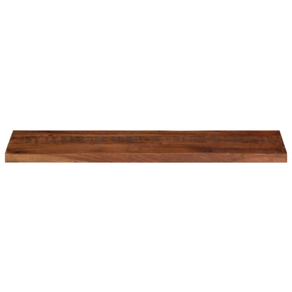 Tafelblad rechthoekig 100x40x3,8 cm massief gerecycled hout