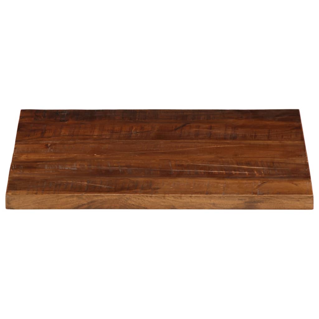 Tafelblad rechthoekig 60x50x3,8 cm massief gerecycled hout