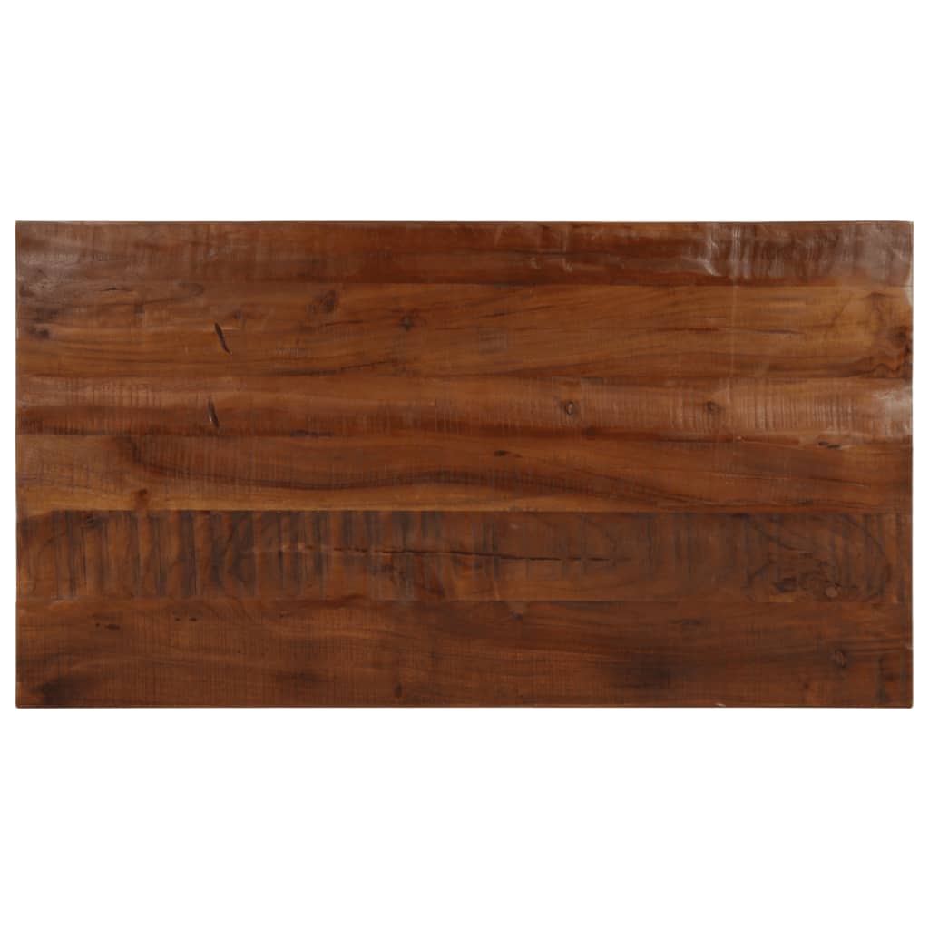 Tafelblad Rechthoekig 110X60X3,8 Cm Massief Gerecycled Hout Gerecycled Hout (Naturel) 38 mm 110 x 60 cm