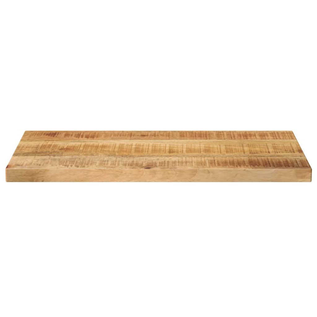 Tafelblad Rechthoekig 50X30X2,5 Cm Massief Ruw Mangohout Ruw Mangohout (Naturel) 25 mm 50 x 30 cm