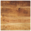 Tafelblad vierkant 40x40x2,5 cm massief ruw mangohout