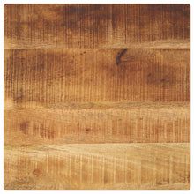 Tafelblad Vierkant 40X40X2,5 Cm Massief Ruw Mangohout Ruw Mangohout (Naturel) 25 mm 40 x 40 cm