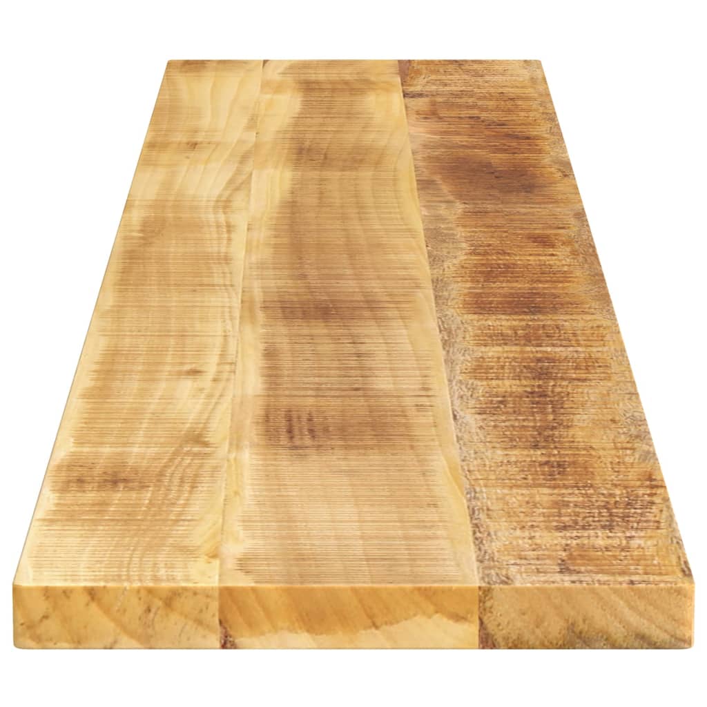 Tafelblad Rechthoekig 160X40X2,5 Cm Massief Ruw Mangohout