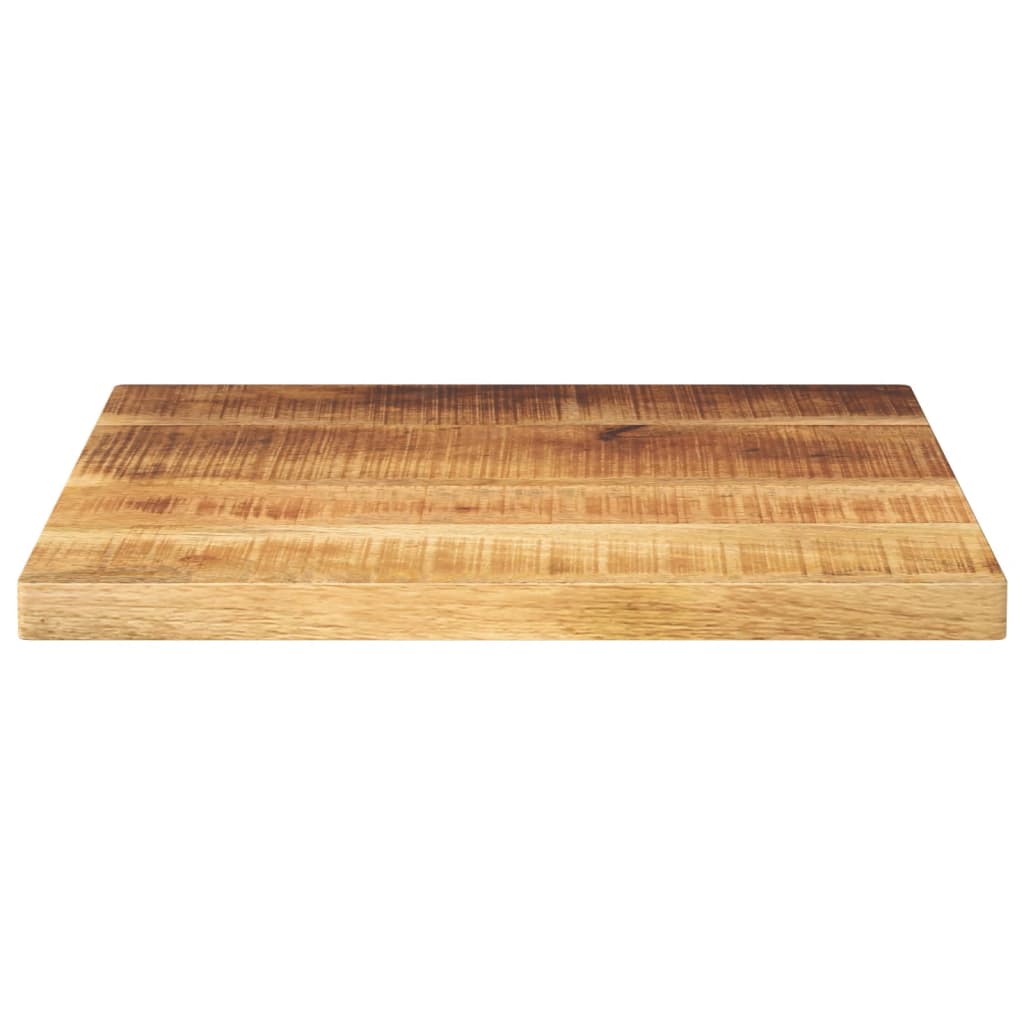 Tafelblad vierkant 60x60x2,5 cm massief ruw mangohout