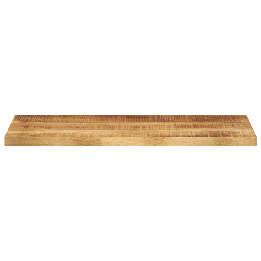 Tafelblad rechthoekig 70x20x3,8 cm massief ruw mangohout