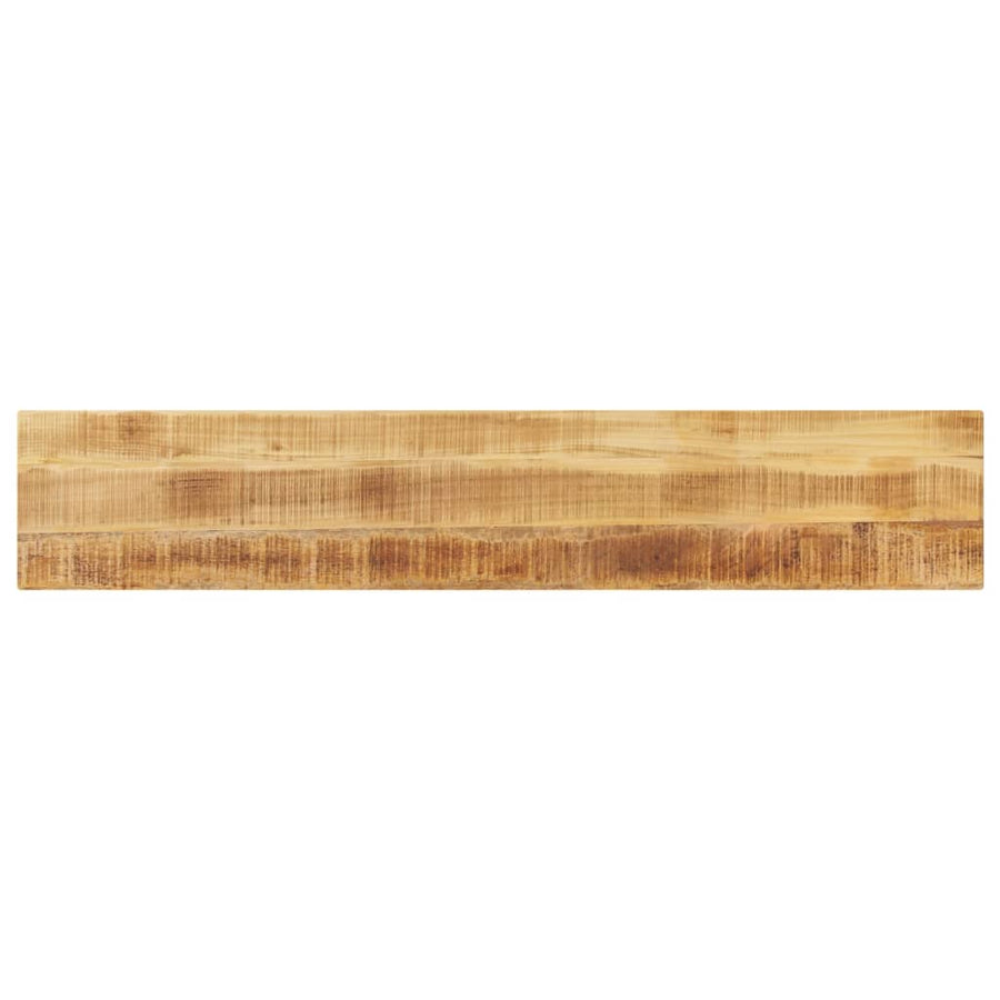 Tafelblad Rechthoekig 180X20X3,8 Cm Massief Ruw Mangohout Ruw Mangohout (Naturel) 38 mm 180 x 20 cm