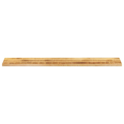 Tafelblad Rechthoekig 180X20X3,8 Cm Massief Ruw Mangohout Ruw Mangohout (Naturel) 38 mm 180 x 20 cm