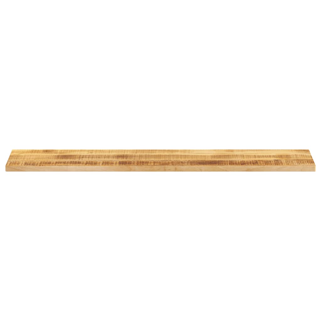 Tafelblad rechthoekig 140x40x3,8 cm massief ruw mangohout