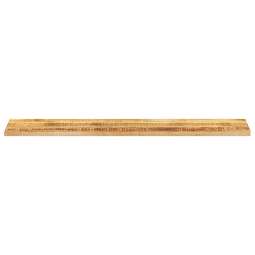 Tafelblad rechthoekig 180x40x3,8 cm massief ruw mangohout
