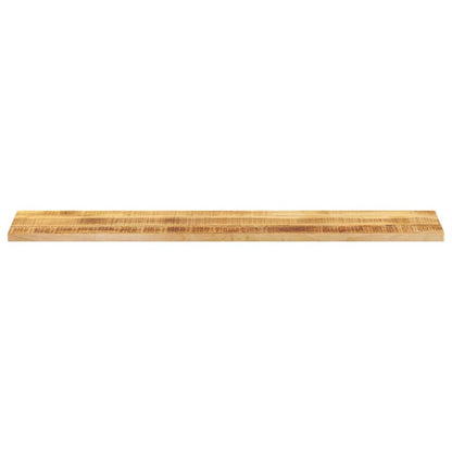 Tafelblad rechthoekig 180x40x3,8 cm massief ruw mangohout