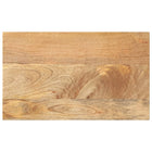 Tafelblad massief mangohout 50x20x2,5 cm rechthoekig