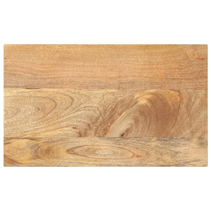 Tafelblad rechthoekig 50x20x2,5 cm massief mangohout