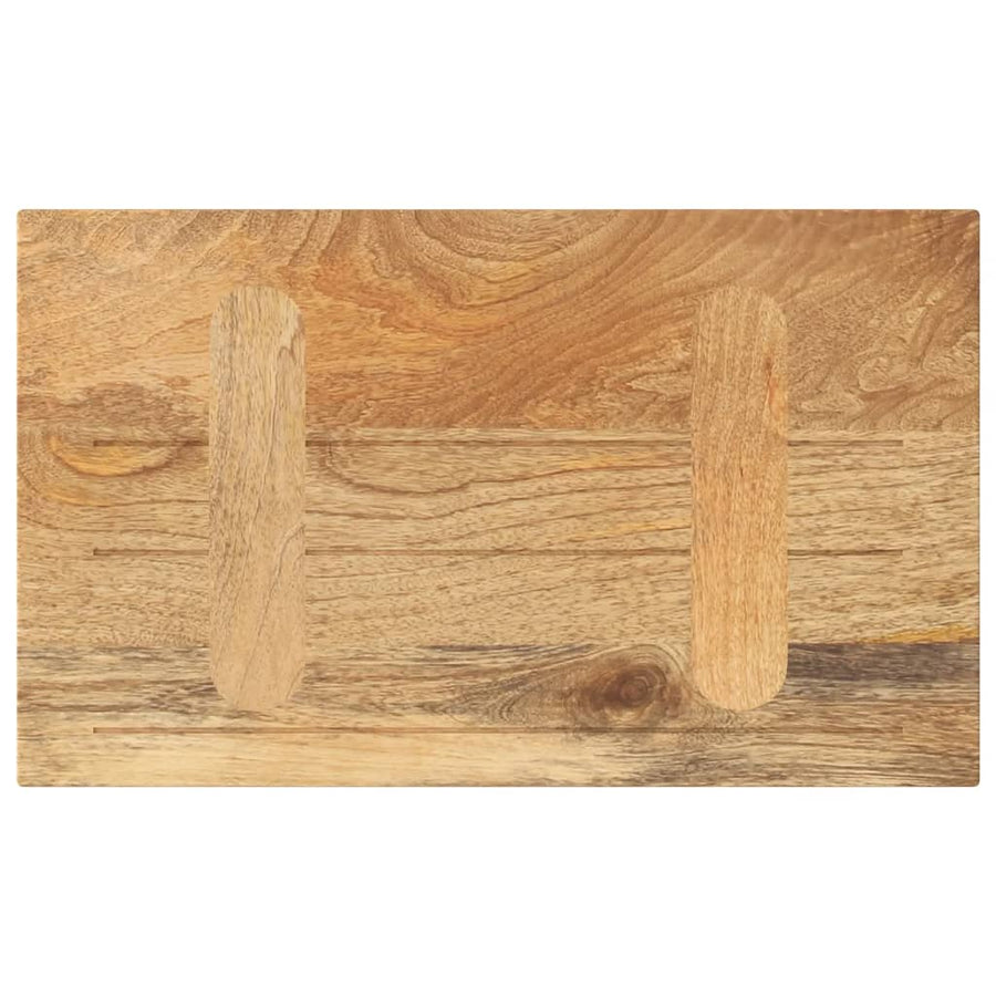 Tafelblad rechthoekig 50x20x2,5 cm massief mangohout