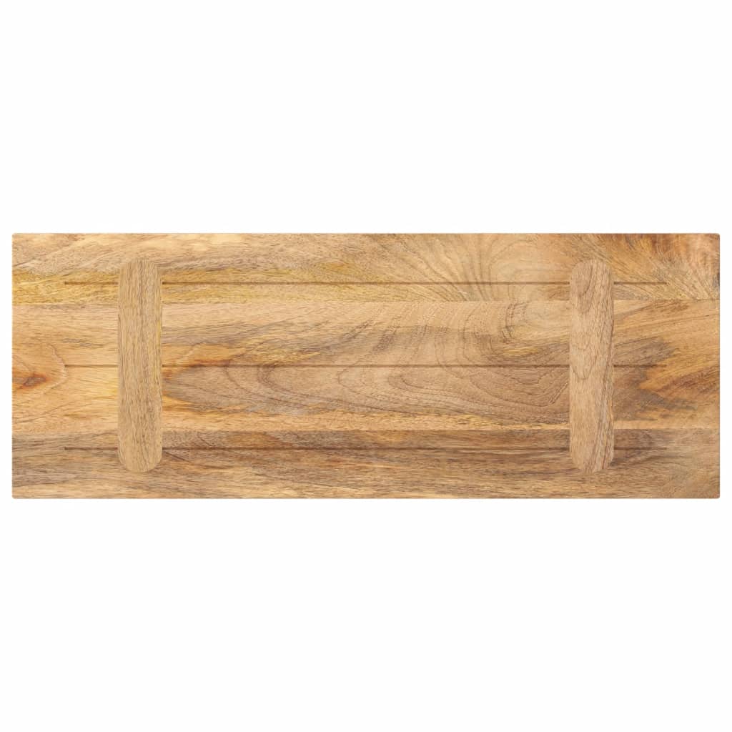 Tafelblad rechthoekig 70x20x2,5 cm massief mangohout