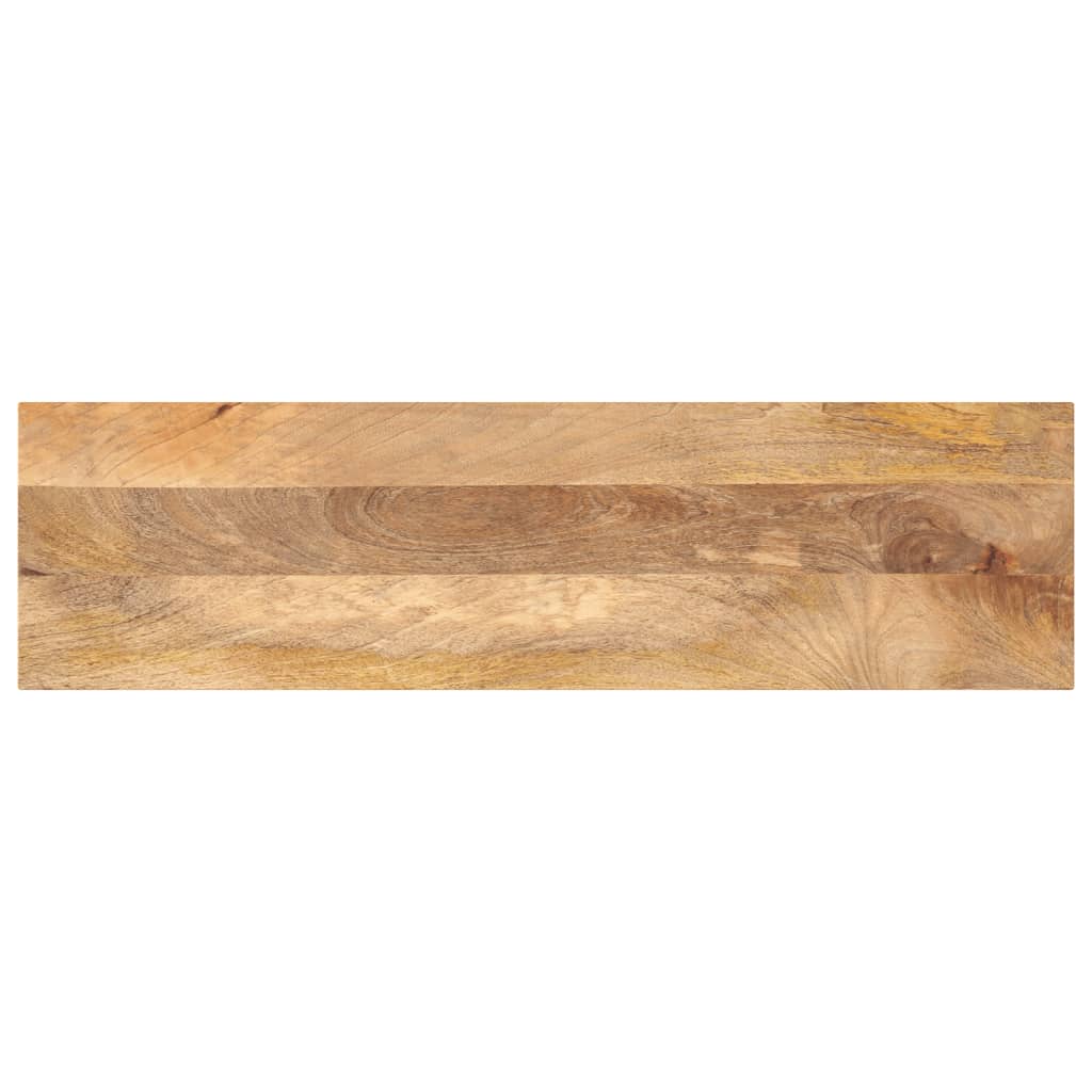 Tafelblad rechthoekig 100x20x2,5 cm massief mangohout
