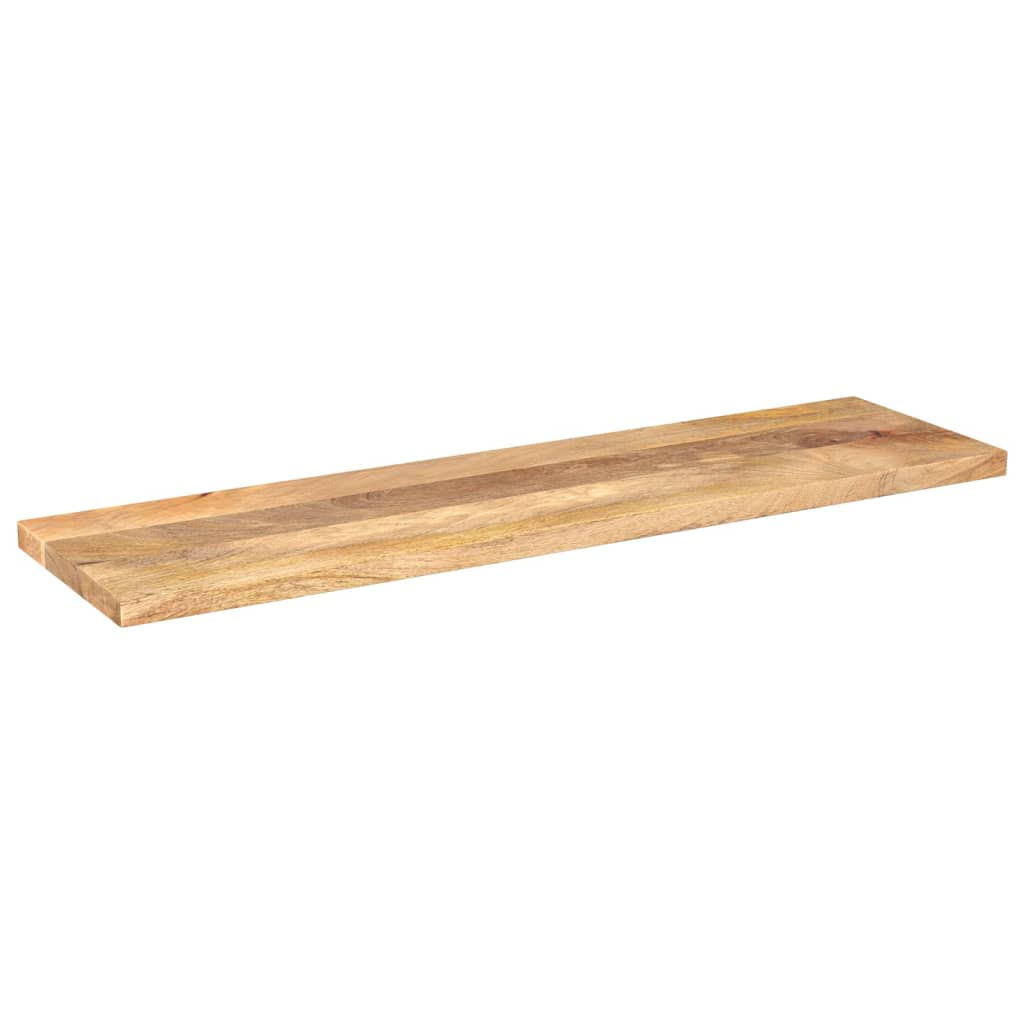 Tafelblad Rechthoekig 120X20X2,5 Cm Massief Mangohout Mangohout (Naturel) 25 mm 120 x 20 cm