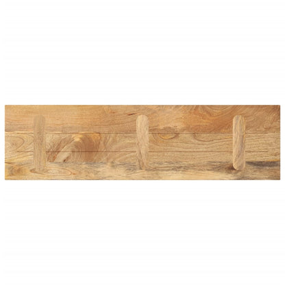 Tafelblad Rechthoekig 120X20X2,5 Cm Massief Mangohout Mangohout (Naturel) 25 mm 120 x 20 cm