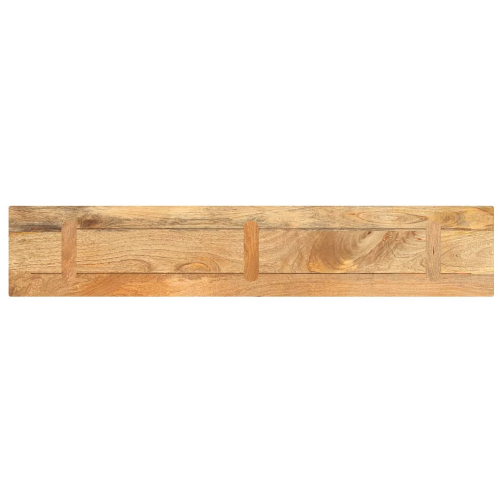 Tafelblad Rechthoekig 140X20X2,5 Cm Massief Mangohout Mangohout (Naturel) 25 mm 140 x 20 cm