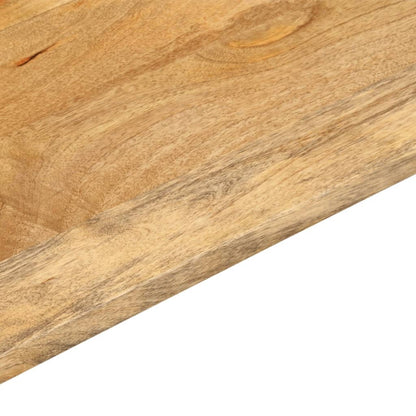 Tafelblad Rechthoekig 160X20X2,5 Cm Massief Mangohout Mangohout (Naturel) 25 mm 160 x 20 cm