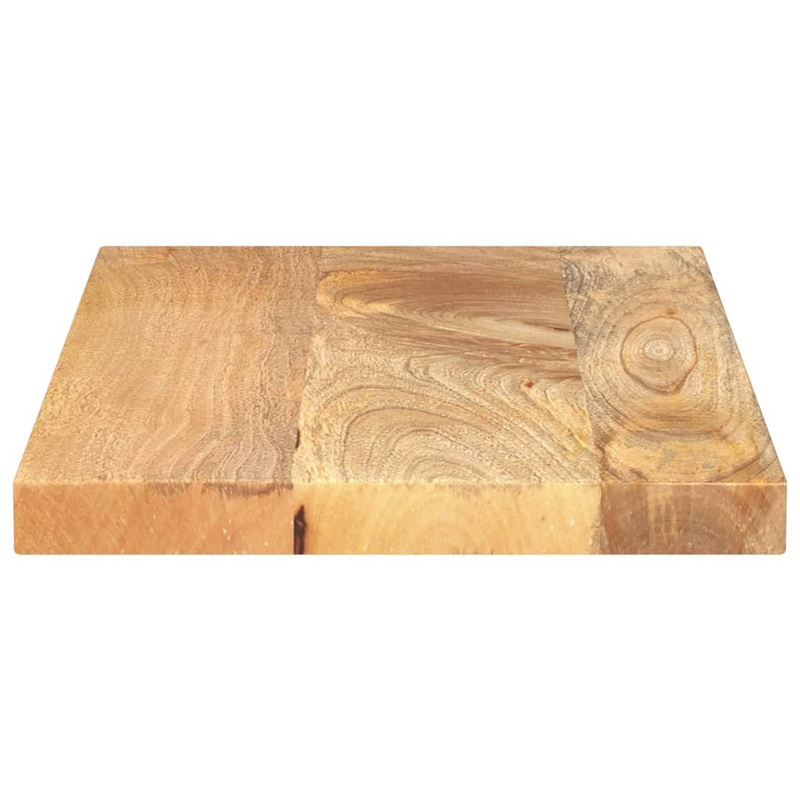 Tafelblad rechthoekig 50x30x2,5 cm massief mangohout