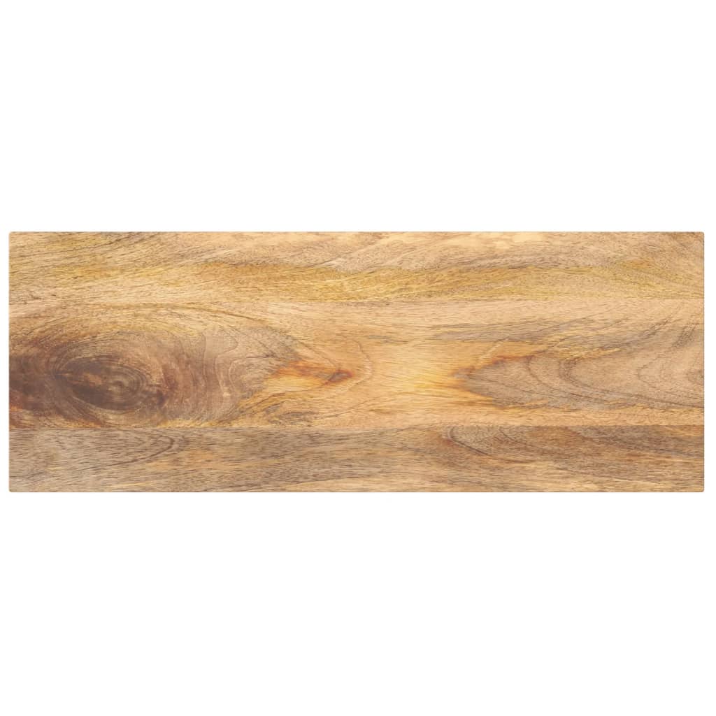 Tafelblad rechthoekig 70x30x2,5 cm massief mangohout