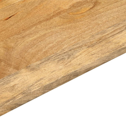 Tafelblad rechthoekig 50x40x2,5 cm massief mangohout
