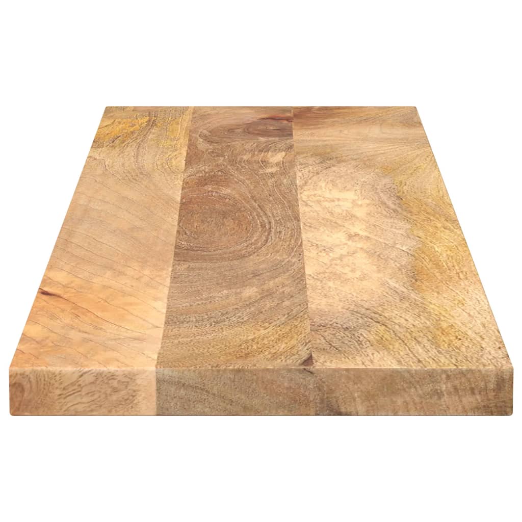 Tafelblad Rechthoekig 120X40X2,5 Cm Massief Mangohout Mangohout (Naturel) 25 mm 120 x 40 cm