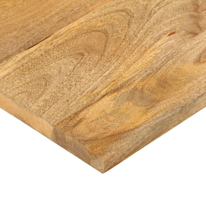 Tafelblad Rechthoekig 120X40X2,5 Cm Massief Mangohout Mangohout (Naturel) 25 mm 120 x 40 cm