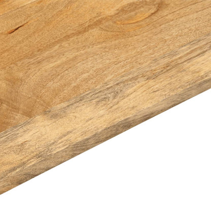 Tafelblad Rechthoekig 120X40X2,5 Cm Massief Mangohout Mangohout (Naturel) 25 mm 120 x 40 cm