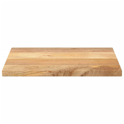 Tafelblad rechthoekig 60x50x2,5 cm massief mangohout