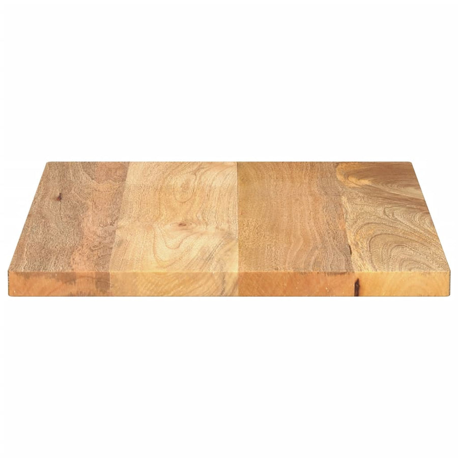 Tafelblad rechthoekig 60x50x2,5 cm massief mangohout