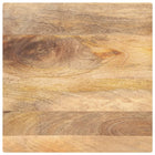 Tafelblad massief mangohout 60x60x2,5 cm vierkant