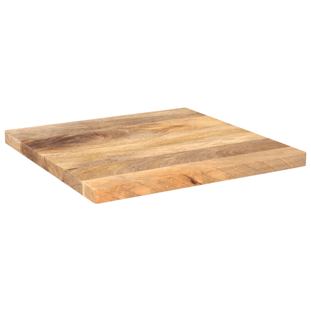 Tafelblad vierkant 60x60x2,5 cm massief mangohout
