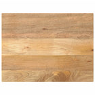Tafelblad 90x60x2,5 cm massief mangohout