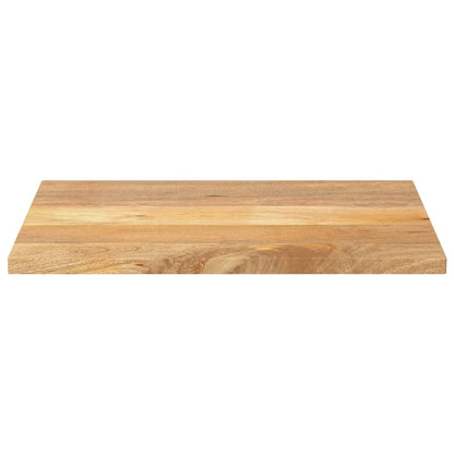 Tafelblad rechthoekig 90x60x2,5 cm massief mangohout