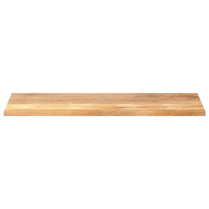 Tafelblad Rechthoekig 140X60X2,5 Cm Bruin 140 x 60 x 2.5 cm massief mangohout