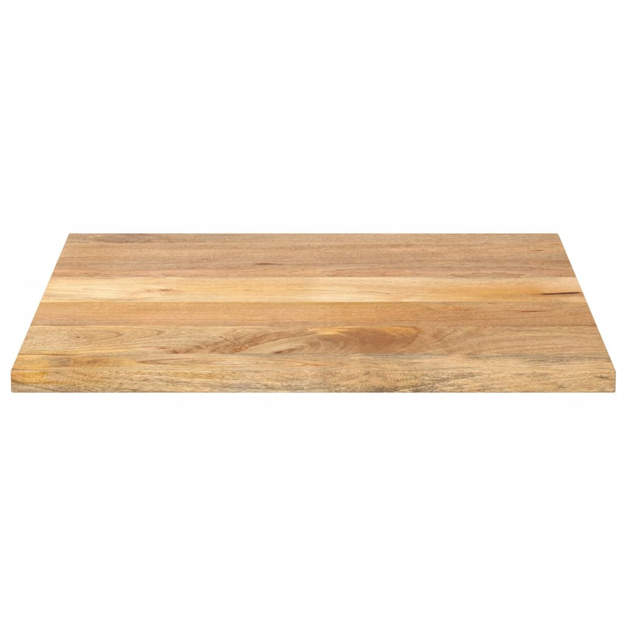Tafelblad vierkant 80x80x2,5 cm massief mangohout