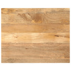 Tafelblad massief mangohout 100x80x2,5 cm rechthoekig