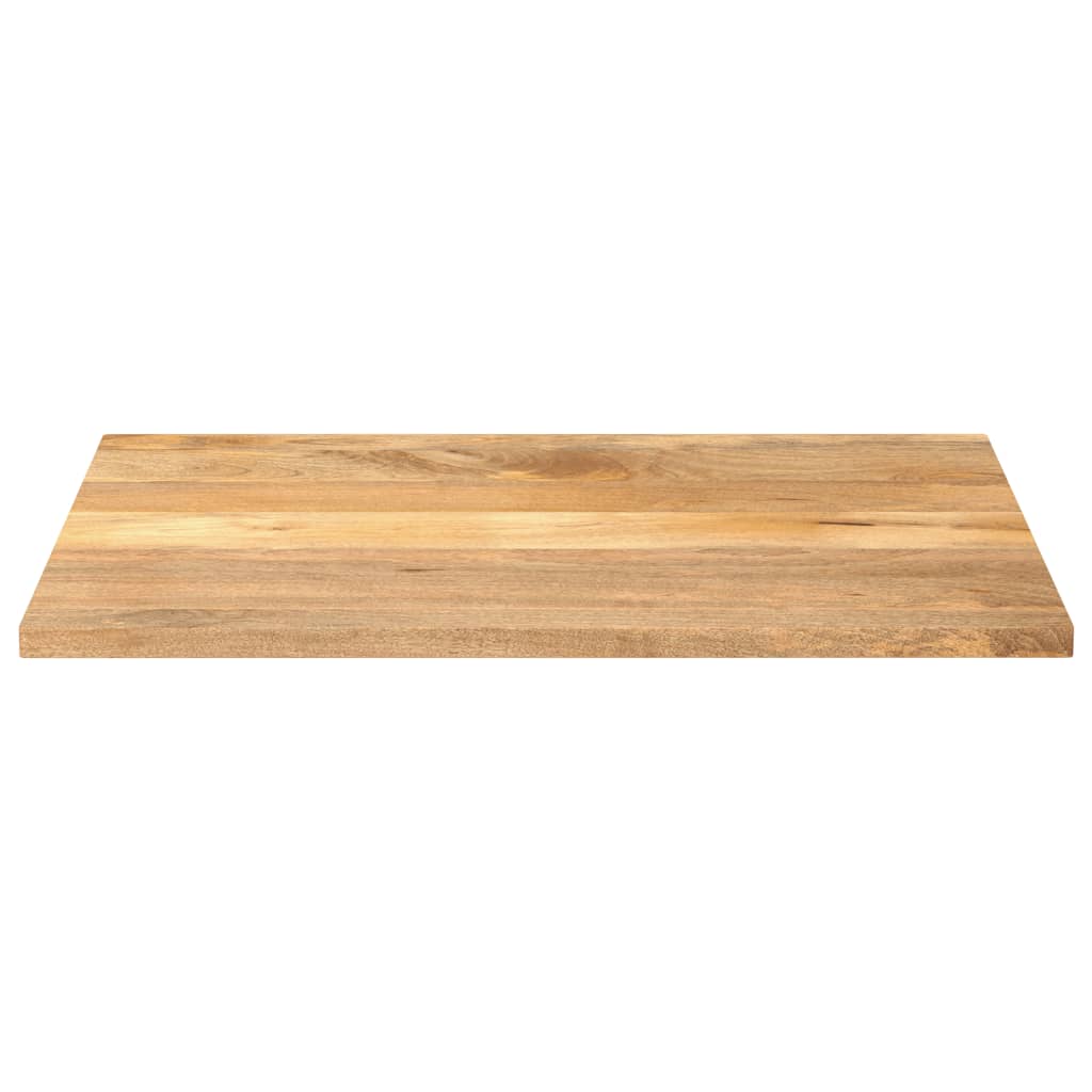 Tafelblad rechthoekig 100x80x2,5 cm massief mangohout