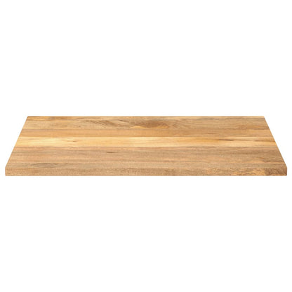 Tafelblad rechthoekig 100x80x2,5 cm massief mangohout