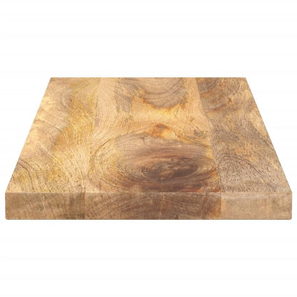 Tafelblad rechthoekig 80x20x3,8 cm massief mangohout