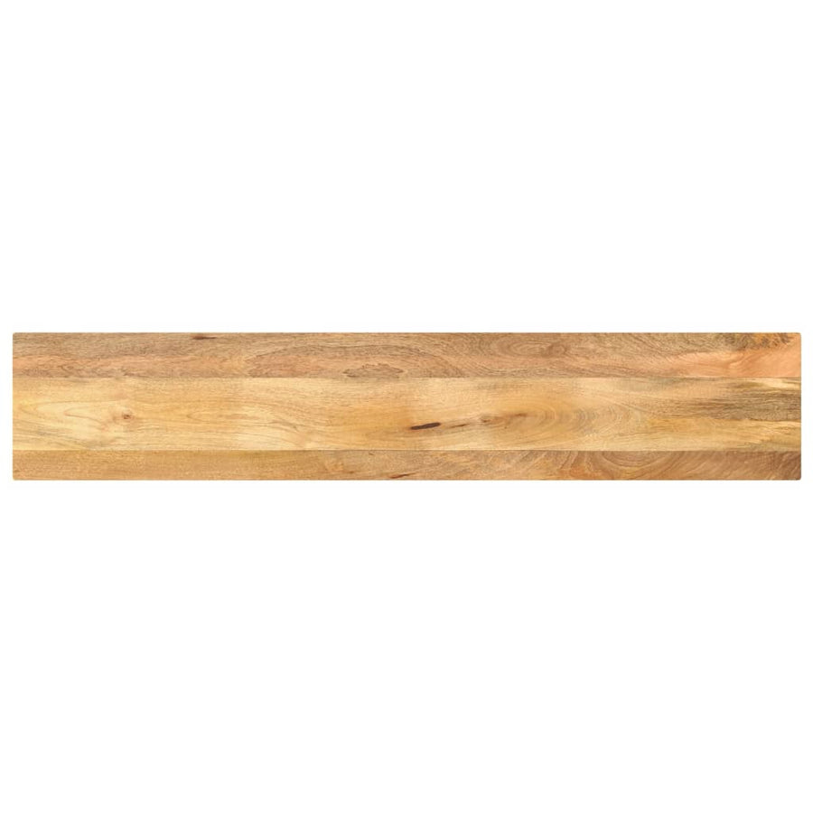 Tafelblad rechthoekig 180x20x3,8 cm massief mangohout