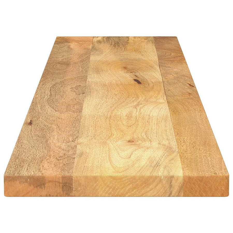 Tafelblad rechthoekig 180x20x3,8 cm massief mangohout