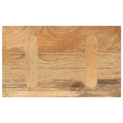 Tafelblad rechthoekig 50x30x3,8 cm massief mangohout