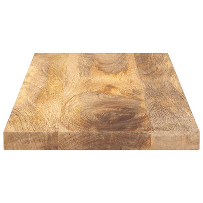 Tafelblad rechthoekig 90x30x3,8 cm massief mangohout