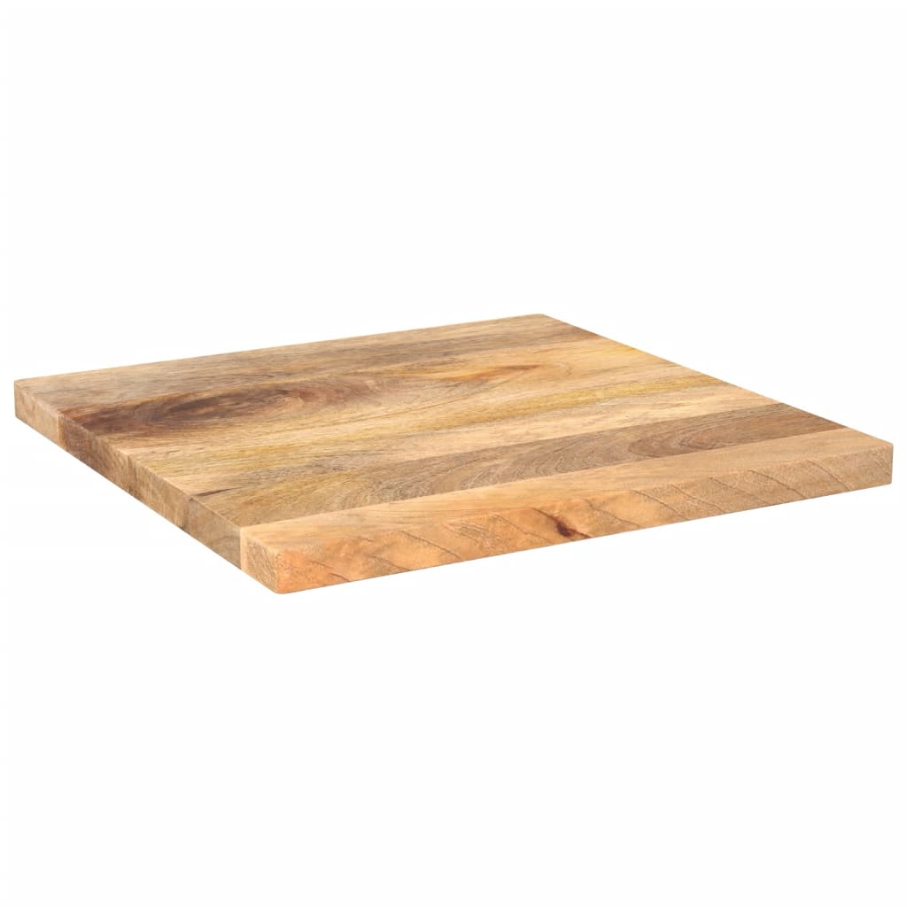 Tafelblad vierkant 40x40x3,8 cm massief mangohout