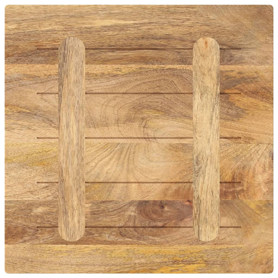 Tafelblad vierkant 40x40x3,8 cm massief mangohout