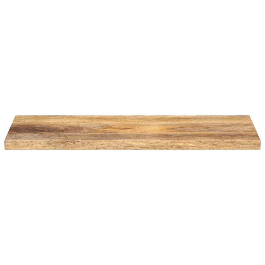 Tafelblad rechthoekig 70x40x3,8 cm massief mangohout