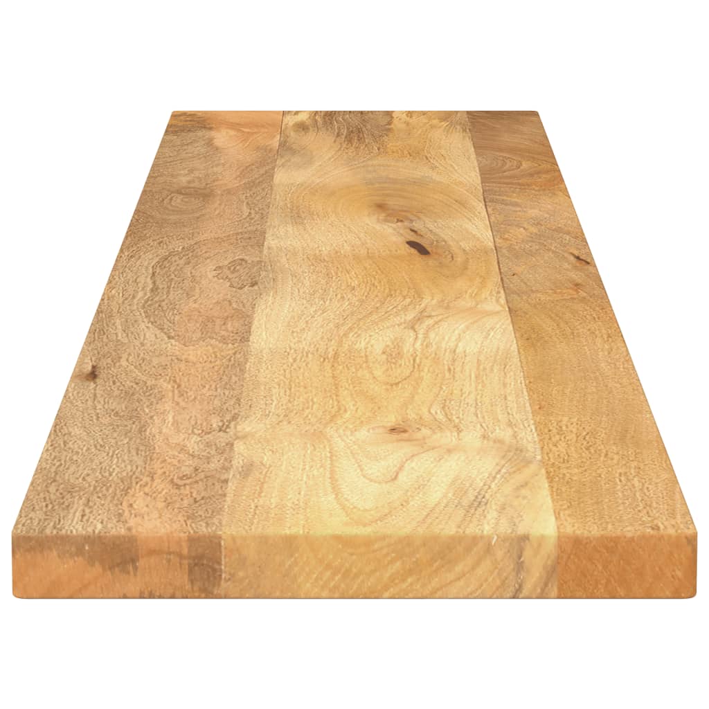 Tafelblad Rechthoekig 180X40X3,8 Cm Massief Mangohout Mangohout (Naturel) 38 mm 180 x 40 cm