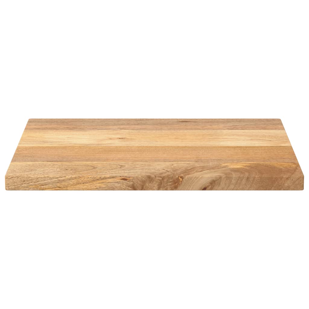 Tafelblad rechthoekig 60x50x3,8 cm massief mangohout